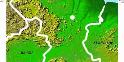 ನಕ್ಷೆ ಮತ್ತು ಉಪಗ್ರಹ ನಕ್ಷೆ ಗಯಾನಾ